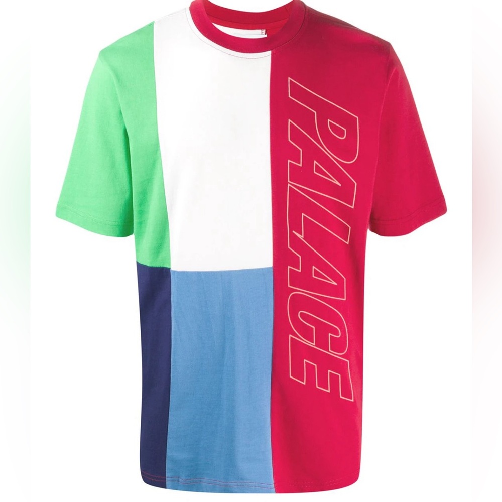 Vintage Palace colour-block T-shirt